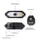 Wireless Bike Turn Signal Light USB Rechargeable LED Bicycle Rear Tail Light With Remote Control 3