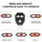 Wireless Bike Turn Signal Light USB Rechargeable LED Bicycle Rear Tail Light With Remote Control 4