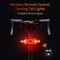 Wireless Bike Turn Signal Light USB Rechargeable LED Bicycle Rear Tail Light With Remote Control 5