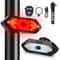 Wireless Bike Turn Signal Light USB Rechargeable LED Bicycle Rear Tail Light With Remote Control 0