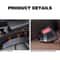 HOMEFISH 2pcs Car Seat Gap Filler Seat Gap Stopper Interior Trim Accessories For Most Vehicles 6