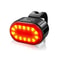 USB Rechargeable Bike Light Set LED Bicycle Headlight And Taillight Waterproof Safety Warning Light 4