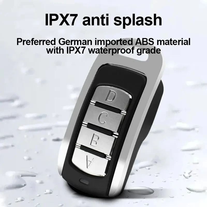 3 Pcs 433mhz Garage Remote Wireless Gate Control Key Fob Transmitter For Shutter And Garage Doors 2