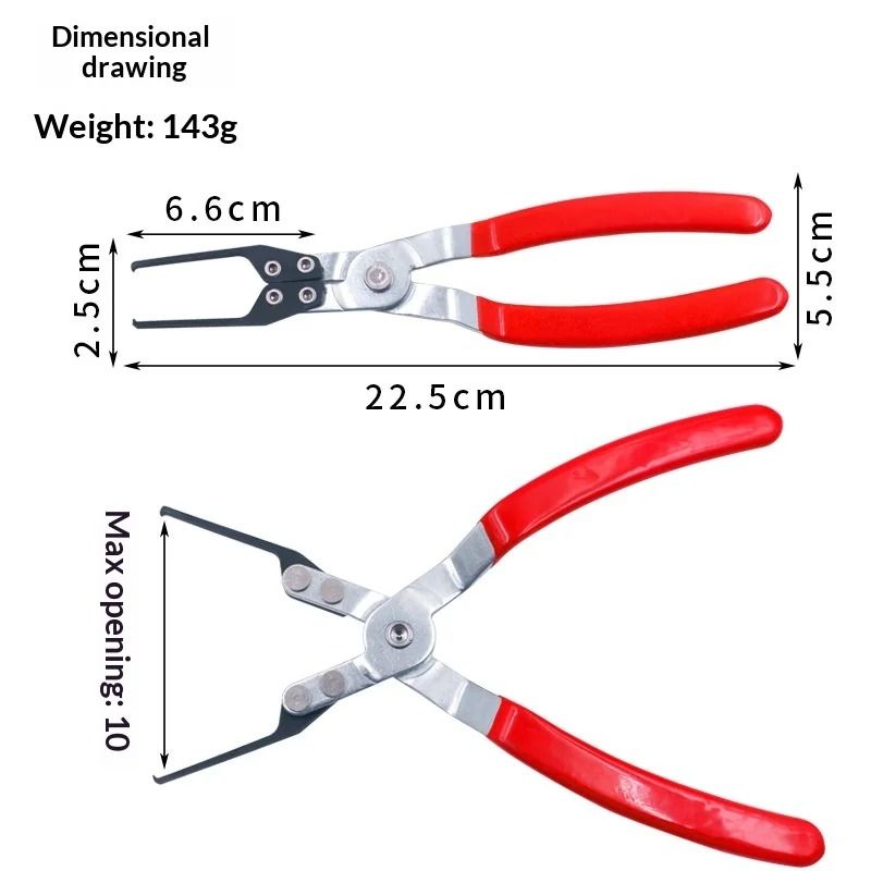 Universal Fuse Puller Tool Automotive Relay Remover Pliers Clip Car Repair Removal Hand Tool 3