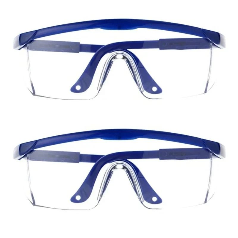 2 Pcs Work Safety Glasses Anti Splash Protective Lab Goggles Wind Dust Proof Industrial Eye Protect 0