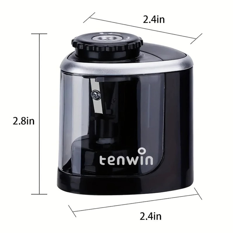 Desktop Automatic Pencil Sharpener Electric Pencil Sharpener For Students School And Office Pencils 6