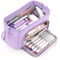 Extra Large Pencil Case Durable Polyester Multi Purpose Organizer Pouch For School Supplies And Mak 4