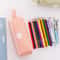 Double Layer Pencil Case Canvas Large Capacity Pencil Pouch Pen Box Organizer For School Supplies 0