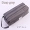 Double Layer Pencil Case Canvas Large Capacity Pencil Pouch Pen Box Organizer For School Supplies 6