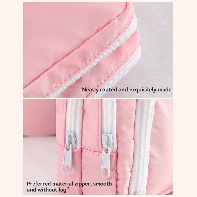 Kawaii Pencil Case Large Capacity Pen Bag Multilayer Korean Style School Stationery Organizer 10