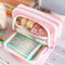 Kawaii Pencil Case Large Capacity Pen Bag Multilayer Korean Style School Stationery Organizer 8