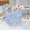 Three Layer Pencil Case Kawaii Large Capacity Pen Bag Korean Stationery Pouch For Students 1