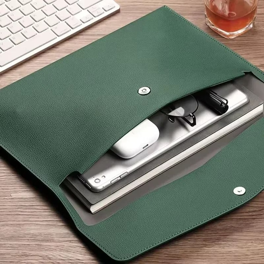 Ultra Large A4 File Bag Waterproof Leather Document Folder Large Capacity Business File Organizer 11