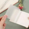 Transparent Sticky Notes See Through Waterproof Self Adhesive Memo Pads For Book Annotation 9