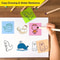 Transparent Sticky Notes See Through Waterproof Self Adhesive Memo Pads For Book Annotation 5