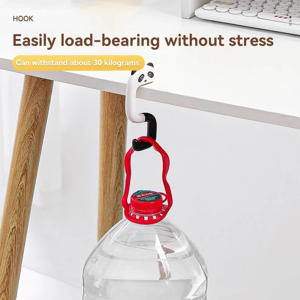 Kawaii Portable Bag Hook Animal Table Handbag Hanger Desk Purse Holder Travel Organizer 13