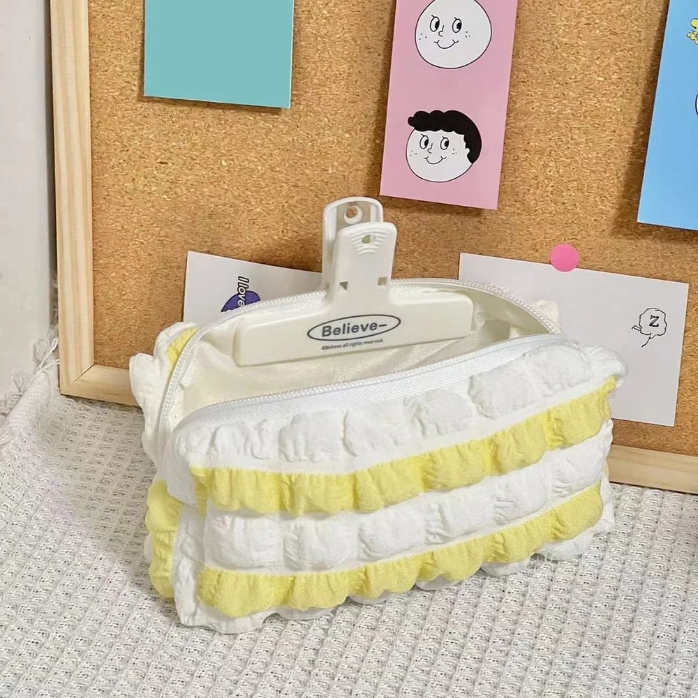 Kawaii Pencil Case Cute Korean Pen Pouch Cosmetic Bag For School Office And Students 10