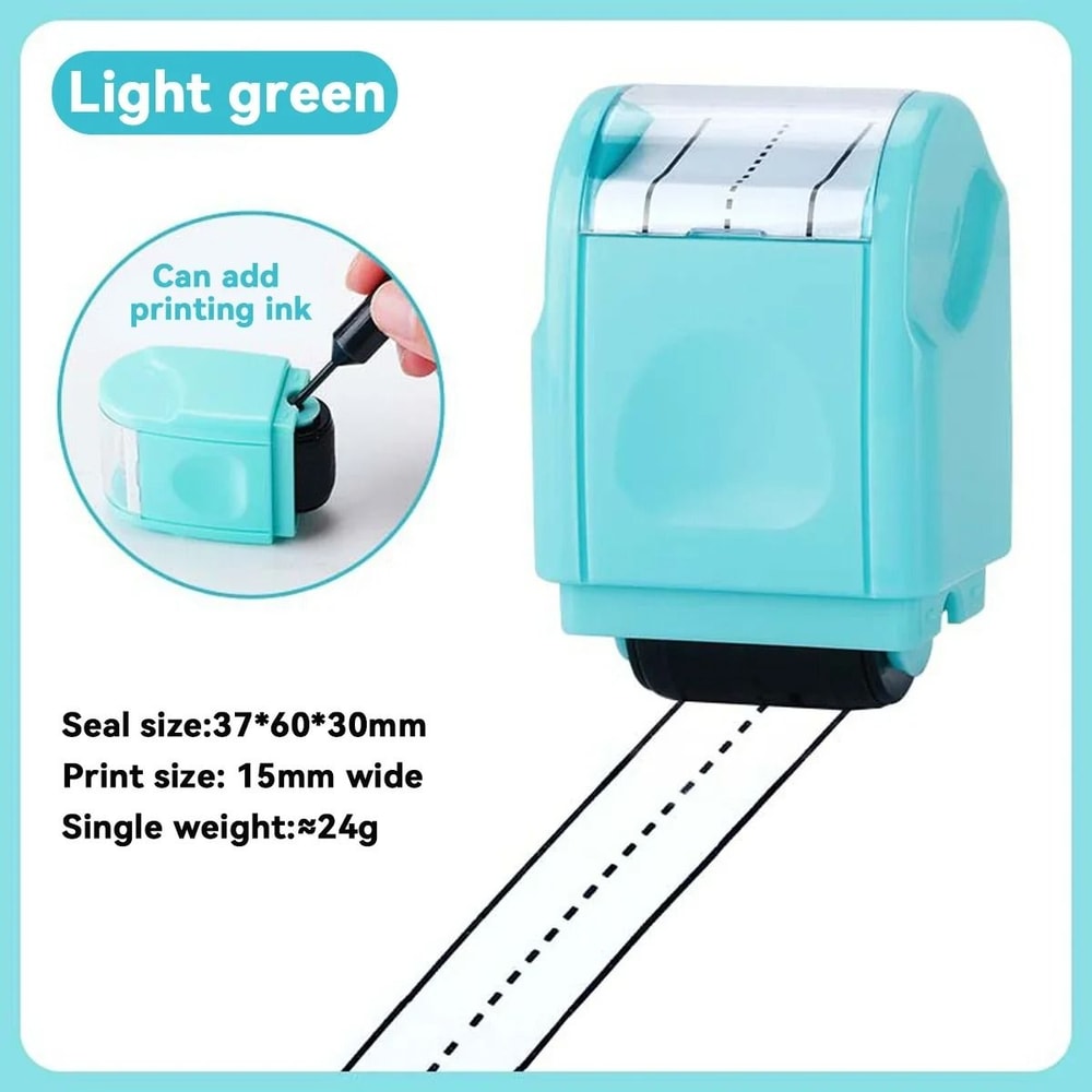 English Roller Stamp Kawaii Handwriting Practice Seal Writing Guide Tool For Kids And Teachers 5