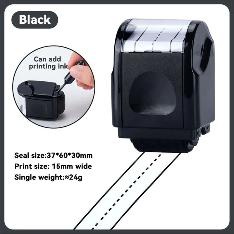 English Roller Stamp Kawaii Handwriting Practice Seal Writing Guide Tool For Kids And Teachers 1