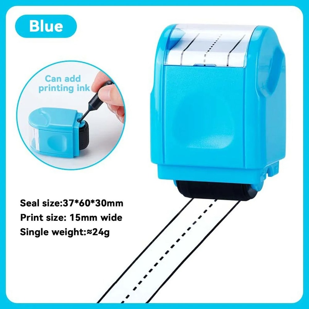 English Roller Stamp Kawaii Handwriting Practice Seal Writing Guide Tool For Kids And Teachers 2