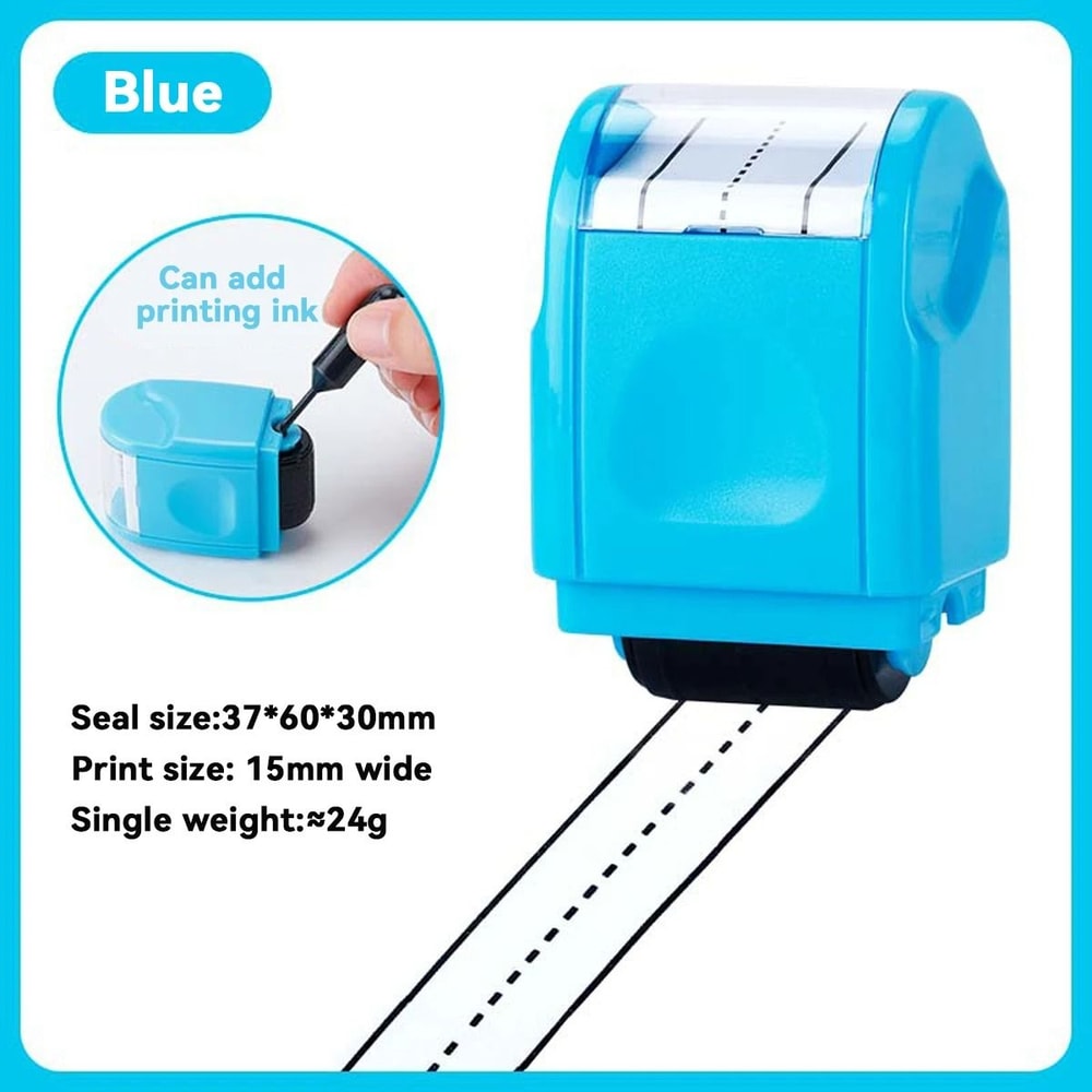 English Roller Stamp Kawaii Handwriting Practice Seal Writing Guide Tool For Kids And Teachers 11