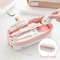 Kawaii Pencil Case Soft Large Capacity Korean Stationery Pouch Cute School Supplies Bag For Girls 3