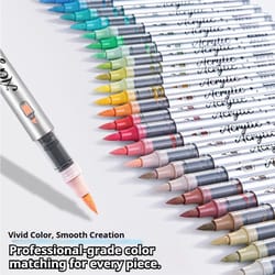 acrylic paint markers set soft tip paint pens 12 to 120 colors for artists and beginners