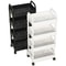 Multi Layer Kitchen Storage Trolley Rolling Cart Organizer For Snacks Fruits And Vegetables 7