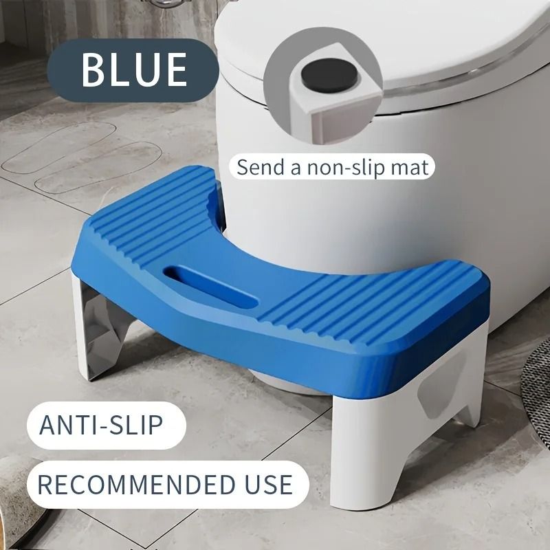 Comfort Toilet Stool Anti Slip Squatting Aid Bathroom Footstool 3