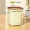 Minimalist Lidless Trash Can Open Top Household Waste Bin 7