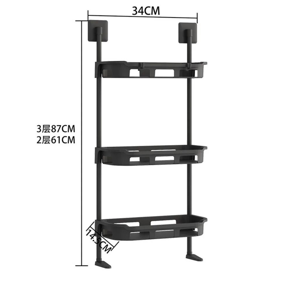 3 Tier Over The Toilet Storage Rack Space Saving Bathroom Organizer Shelf 4
