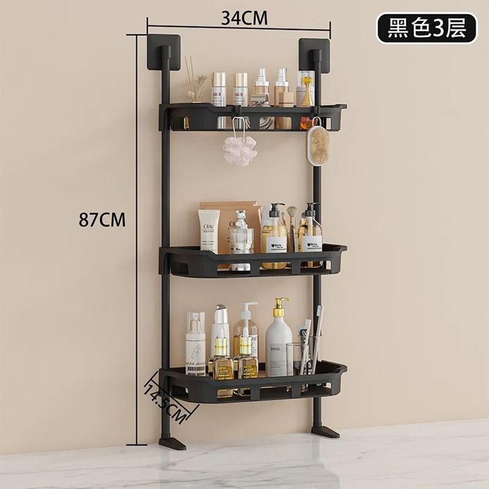 3 Tier Over The Toilet Storage Rack Space Saving Bathroom Organizer Shelf 3