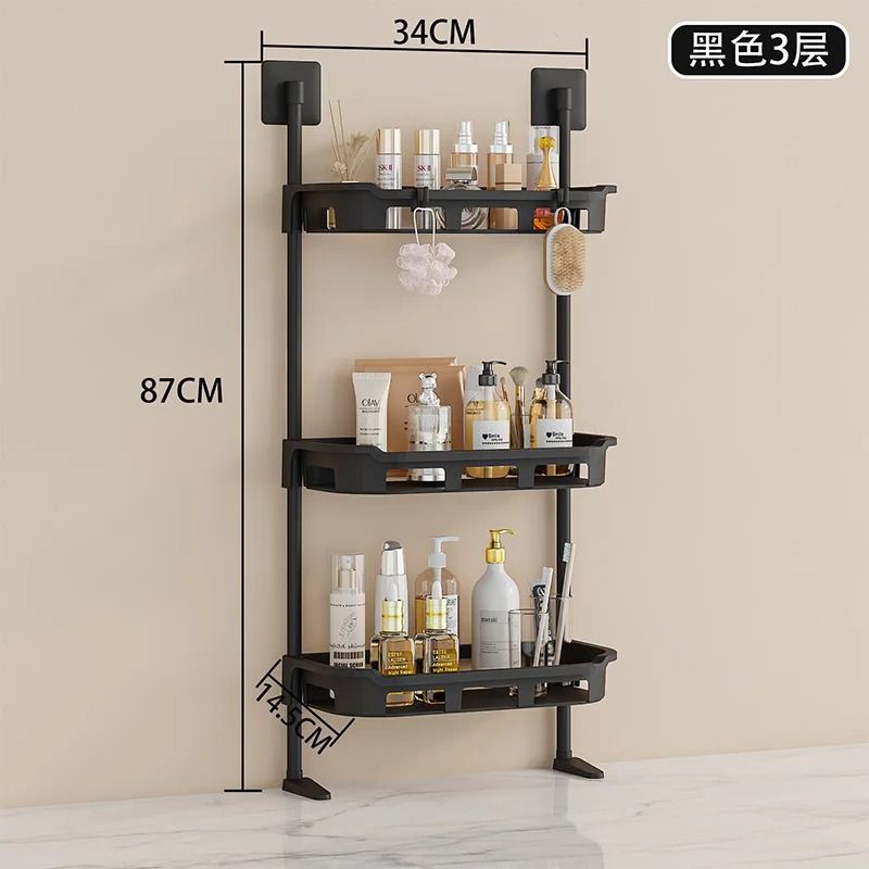 3 Tier Over The Toilet Storage Rack Space Saving Bathroom Organizer Shelf 3