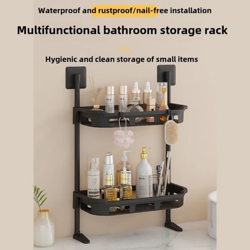 3 Tier Over The Toilet Storage Rack Space Saving Bathroom Organizer Shelf 7