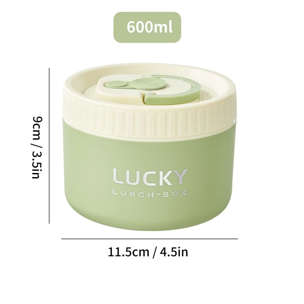 Insulated Stainless Steel Thermal Bento Box Leak Proof Portable Lunch Container 4