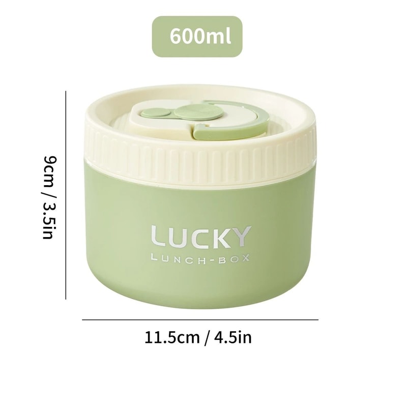 Insulated Stainless Steel Thermal Bento Box Leak Proof Portable Lunch Container 4