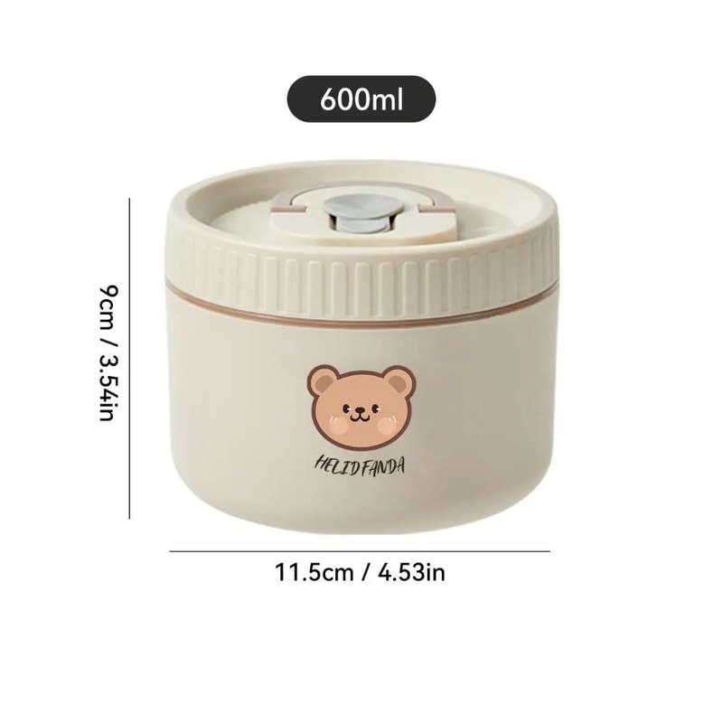 Insulated Stainless Steel Thermal Bento Box Leak Proof Portable Lunch Container 1