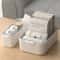 Multifunctional Plastic Storage Box With Handle Desktop Organizer Container 13