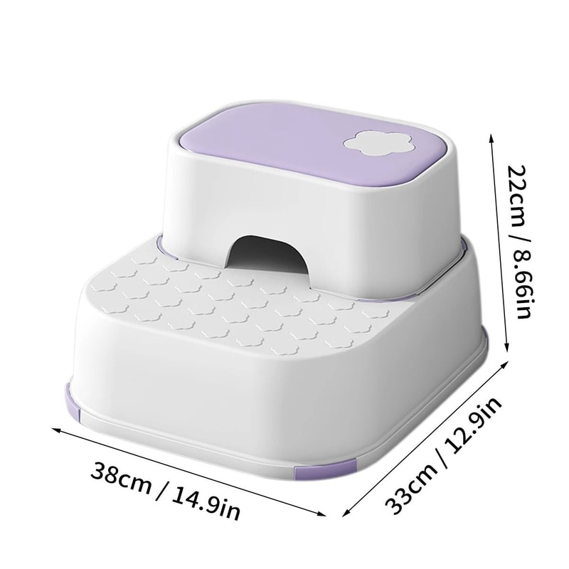 Kids Non Slip Step Stool Bathroom Training Stool For Children 6