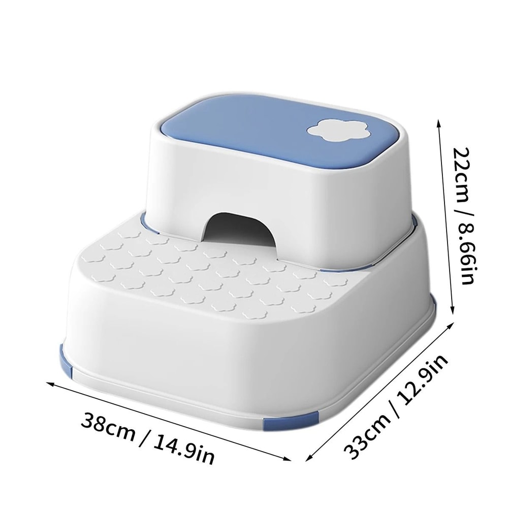 Kids Non Slip Step Stool Bathroom Training Stool For Children 4