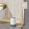 Wall Mounted Long Handle Toilet Brush Punch Free Bathroom Cleaner 4