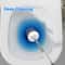 Wall Mounted Long Handle Toilet Brush Punch Free Bathroom Cleaner 8