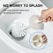 Long Handle Toilet Brush With Holder Anti Splash Bathroom Cleaner 7