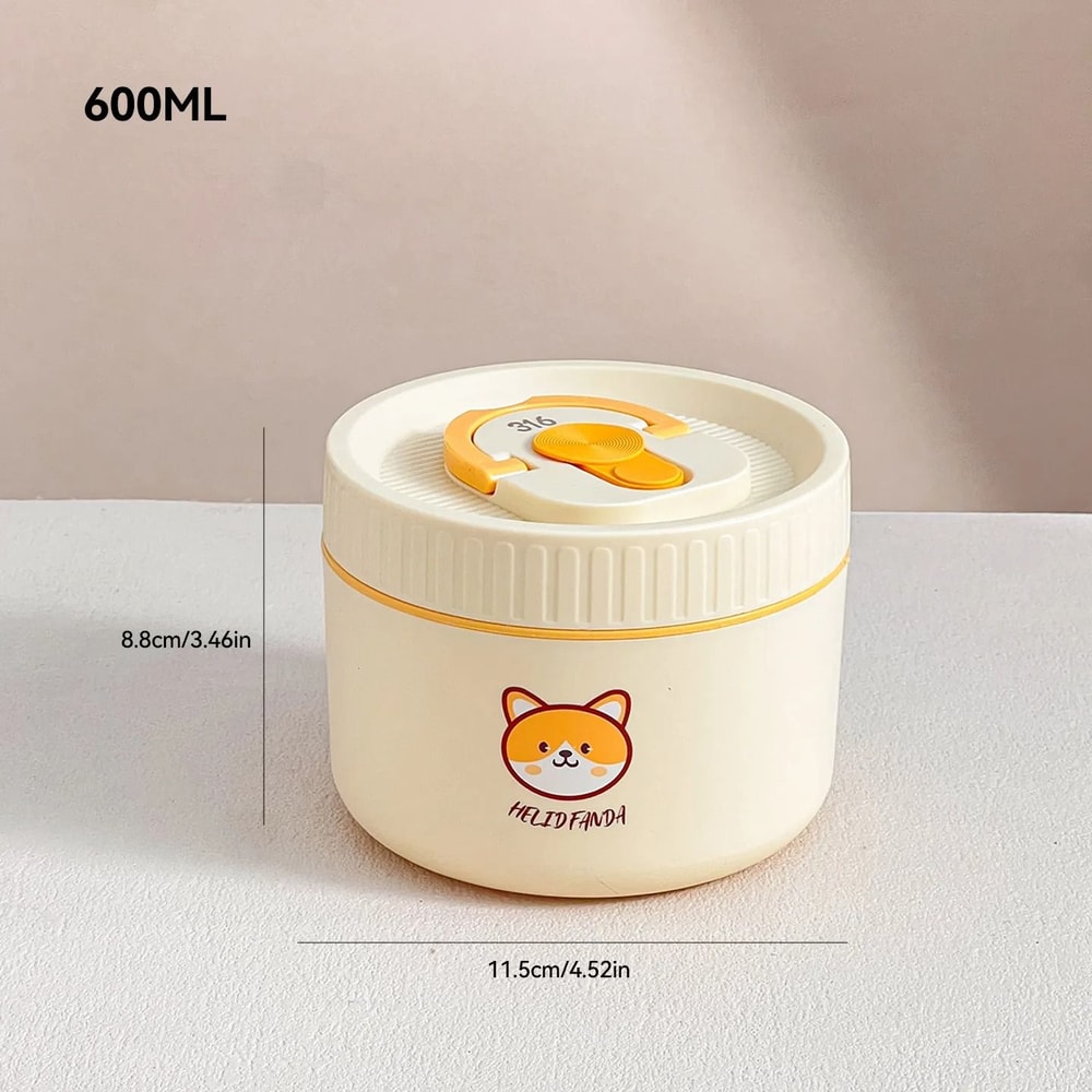 Kids Thermal Lunch Box Stainless Steel Bento Box Leak Proof Food Container 7