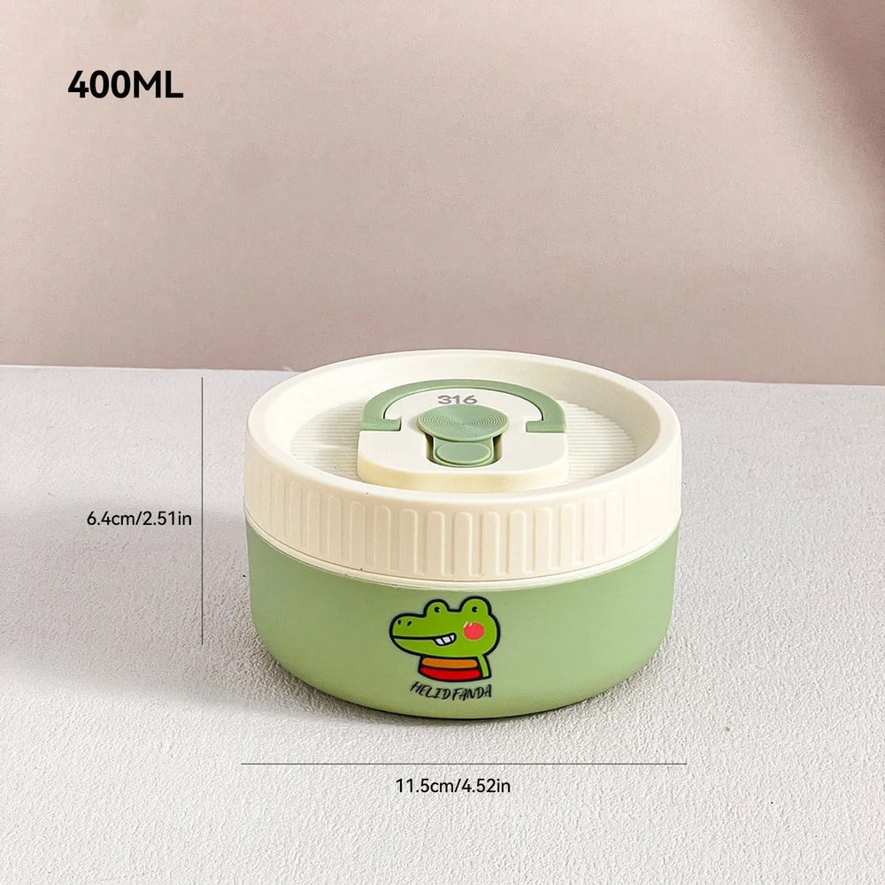 Kids Thermal Lunch Box Stainless Steel Bento Box Leak Proof Food Container 3