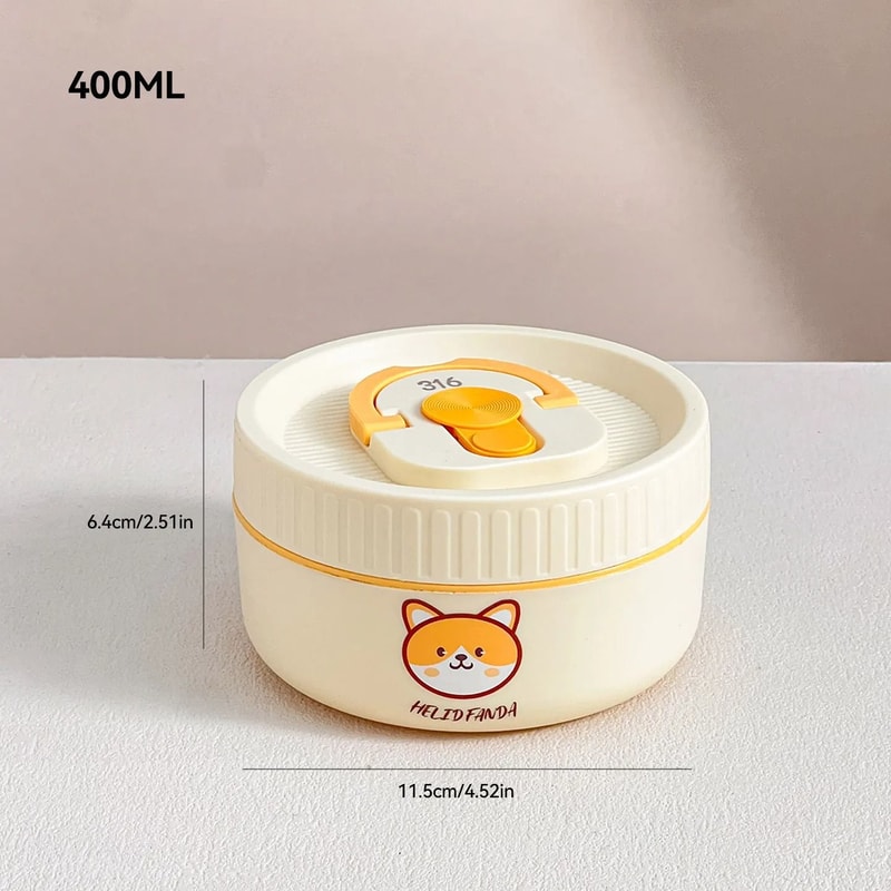 Kids Thermal Lunch Box Stainless Steel Bento Box Leak Proof Food Container 2