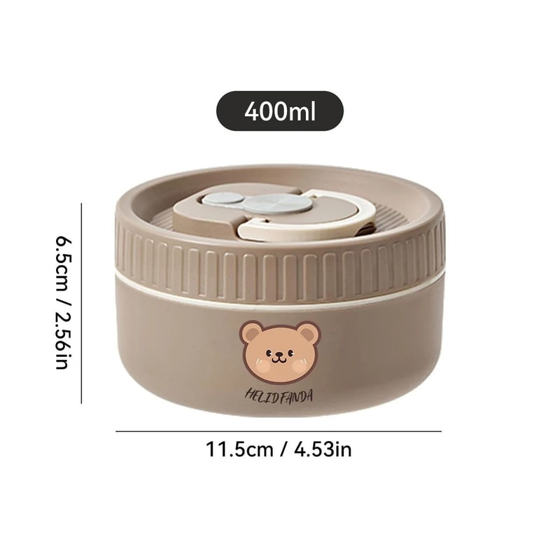 Kids Thermal Lunch Box Stainless Steel Bento Box Leak Proof Food Container 5