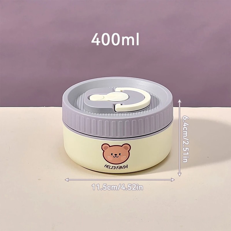 Kids Thermal Lunch Box Stainless Steel Bento Box Leak Proof Food Container 4