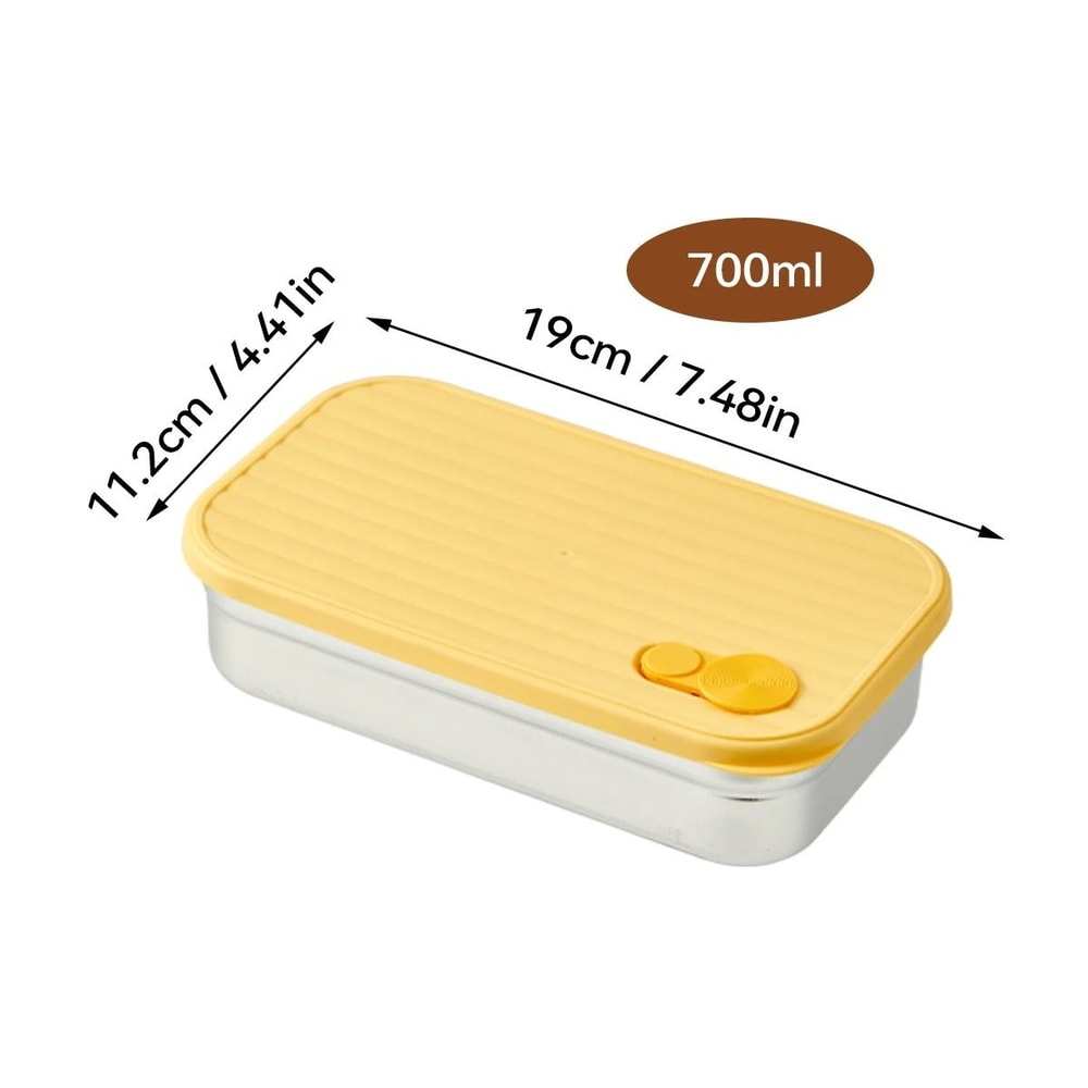 Large Capacity Stainless Steel Bento Lunch Box Sealed Portable Food Container 13