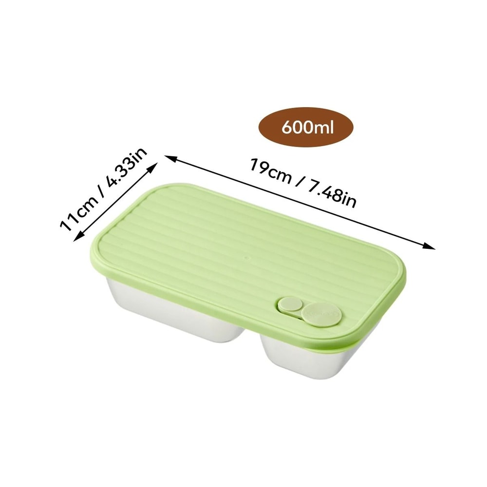 Large Capacity Stainless Steel Bento Lunch Box Sealed Portable Food Container 4